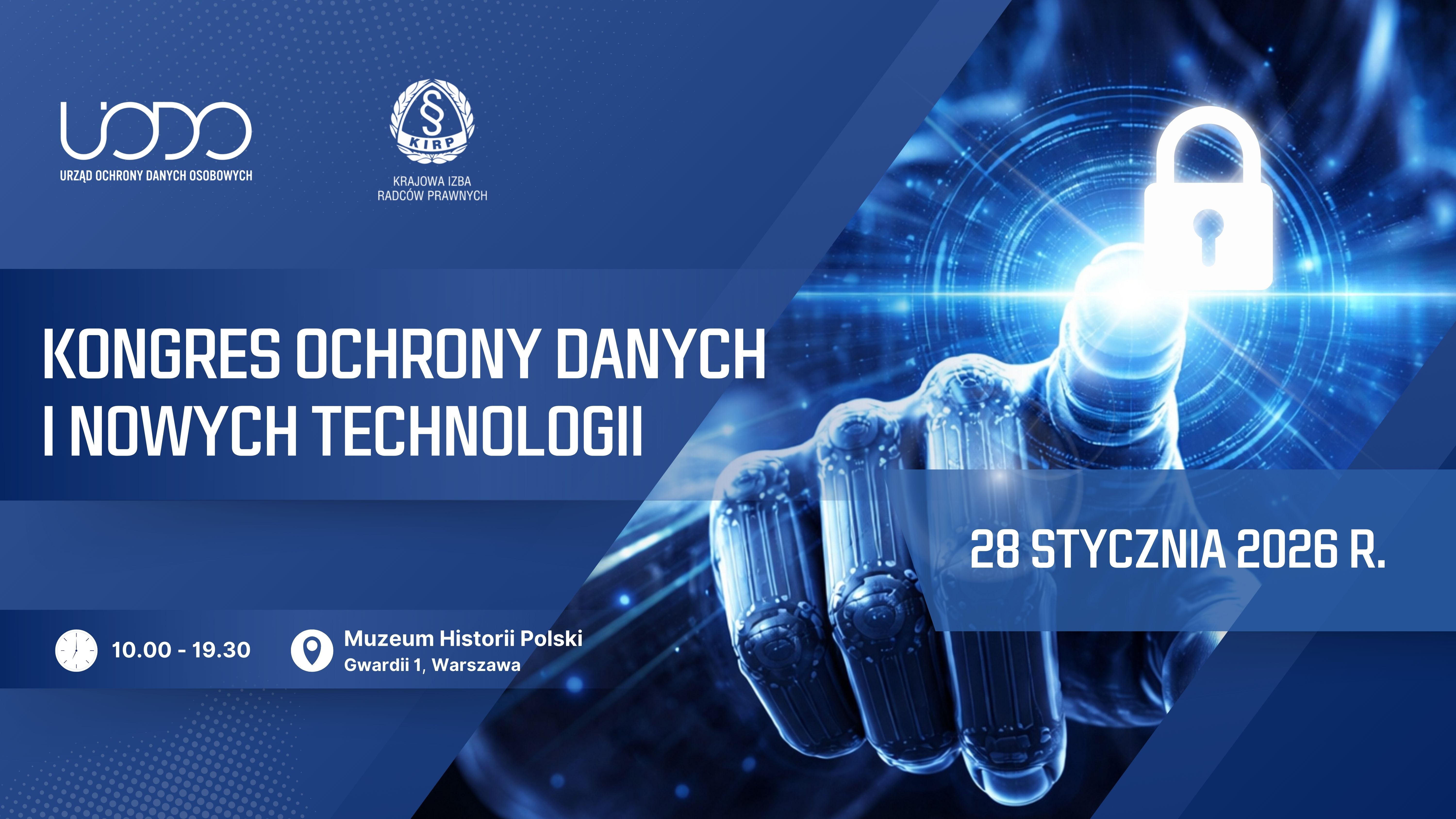 2. Plakat_Kongres Ochrony Danych i Nowych Technologii_28 stycznia 2025 r..jpg